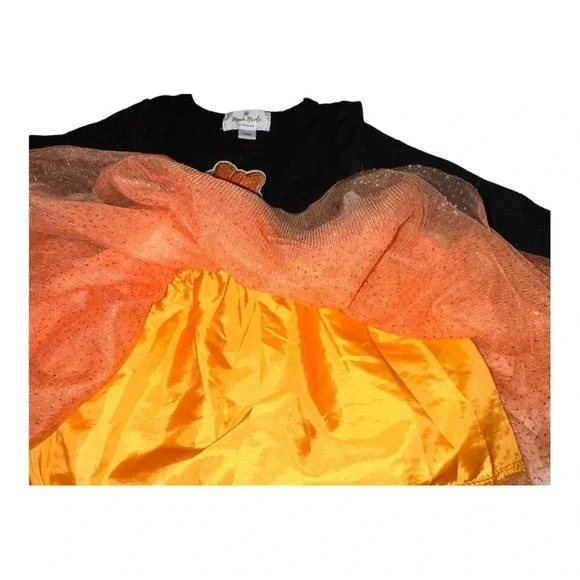 Boo Orange Tutu Dress Size XXS (12-18m) - Picture 3 of 5